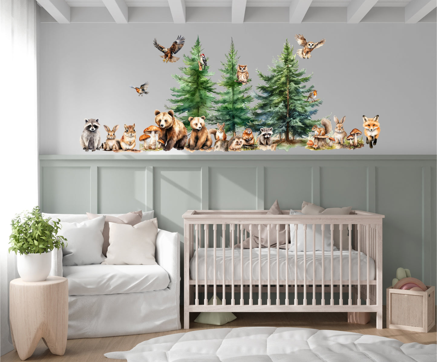 Woodland Nursery Wall Stickers