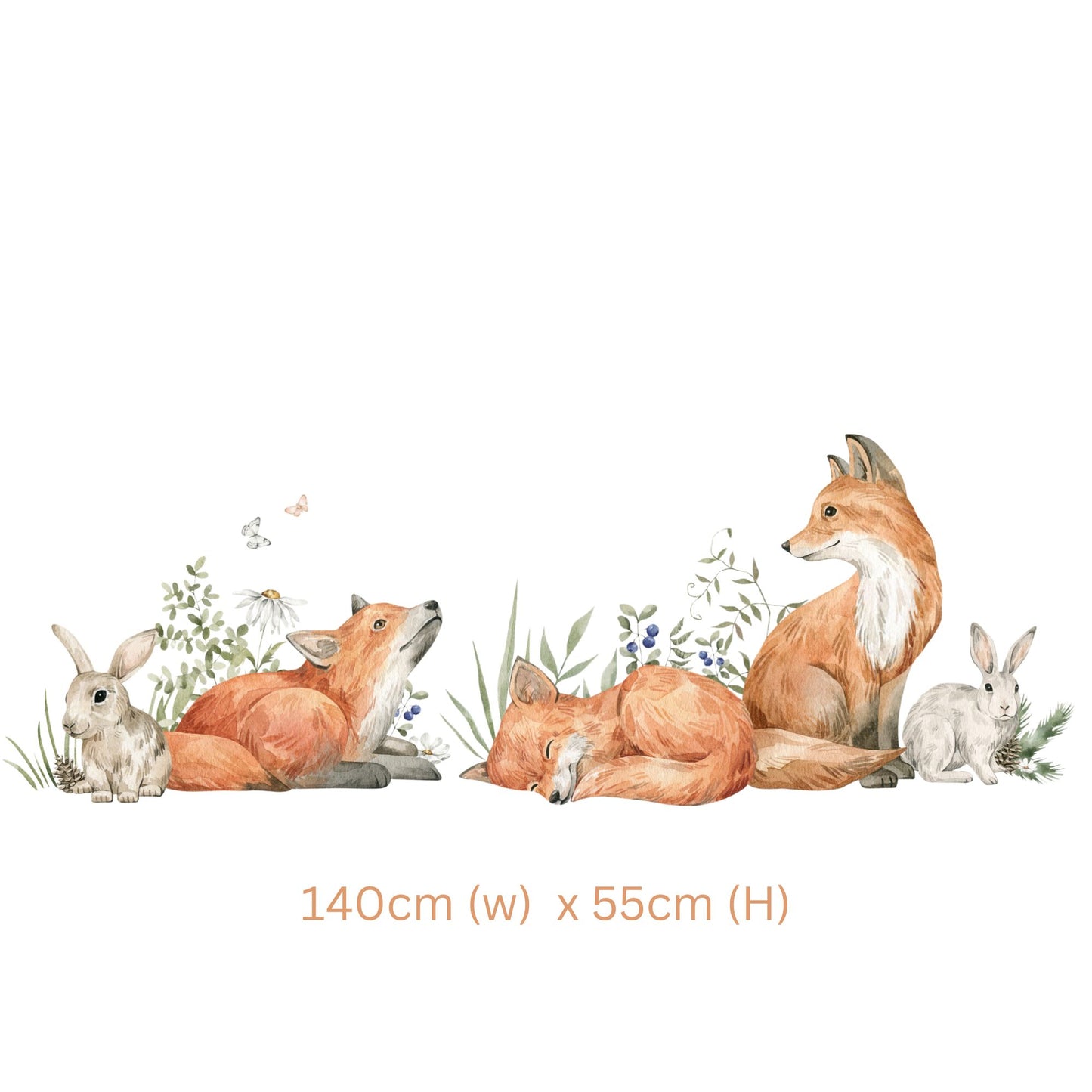 Woodland Nursery Wall Stickers
