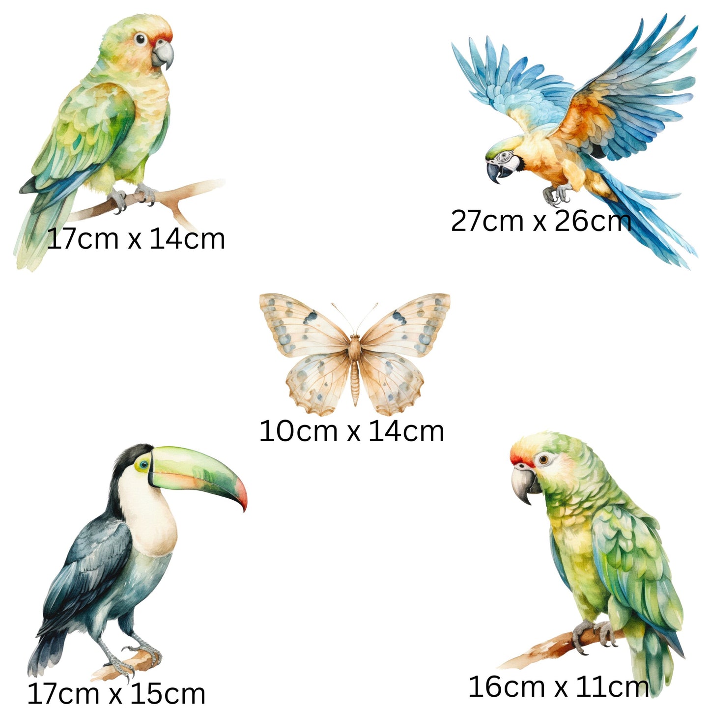 Safari Nursery Wall Stickers