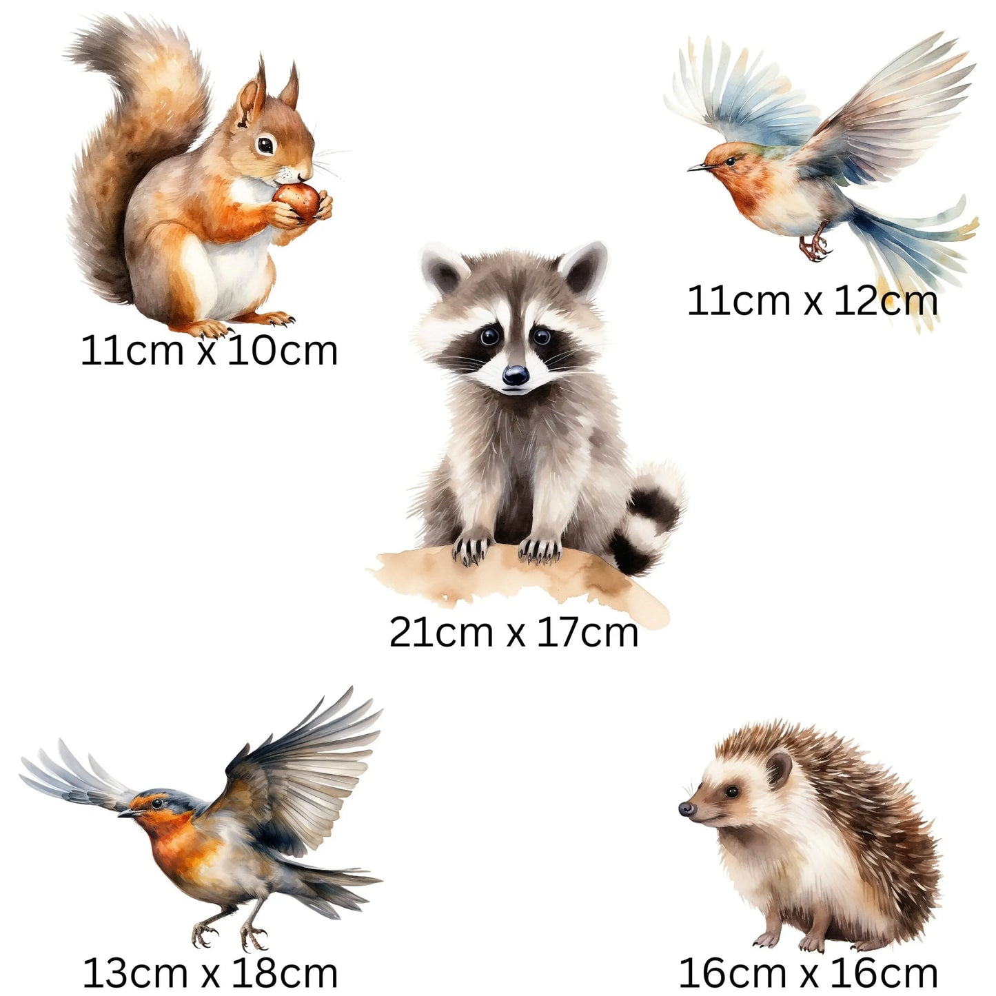 Woodland Nursery Wall Stickers