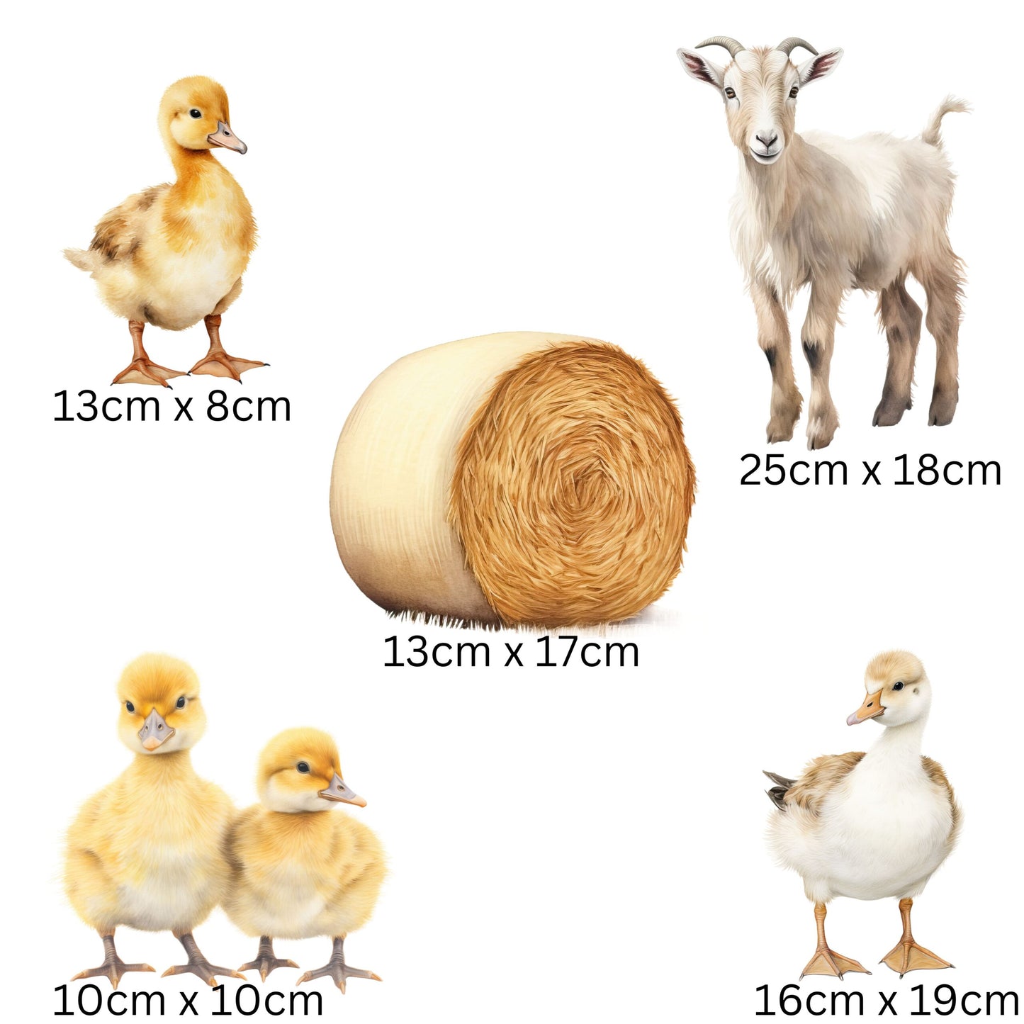 Farm Animal Wall Stickers
