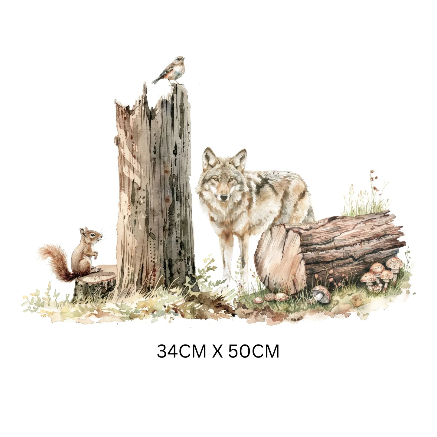 Woodland Nursery Wall Stickers