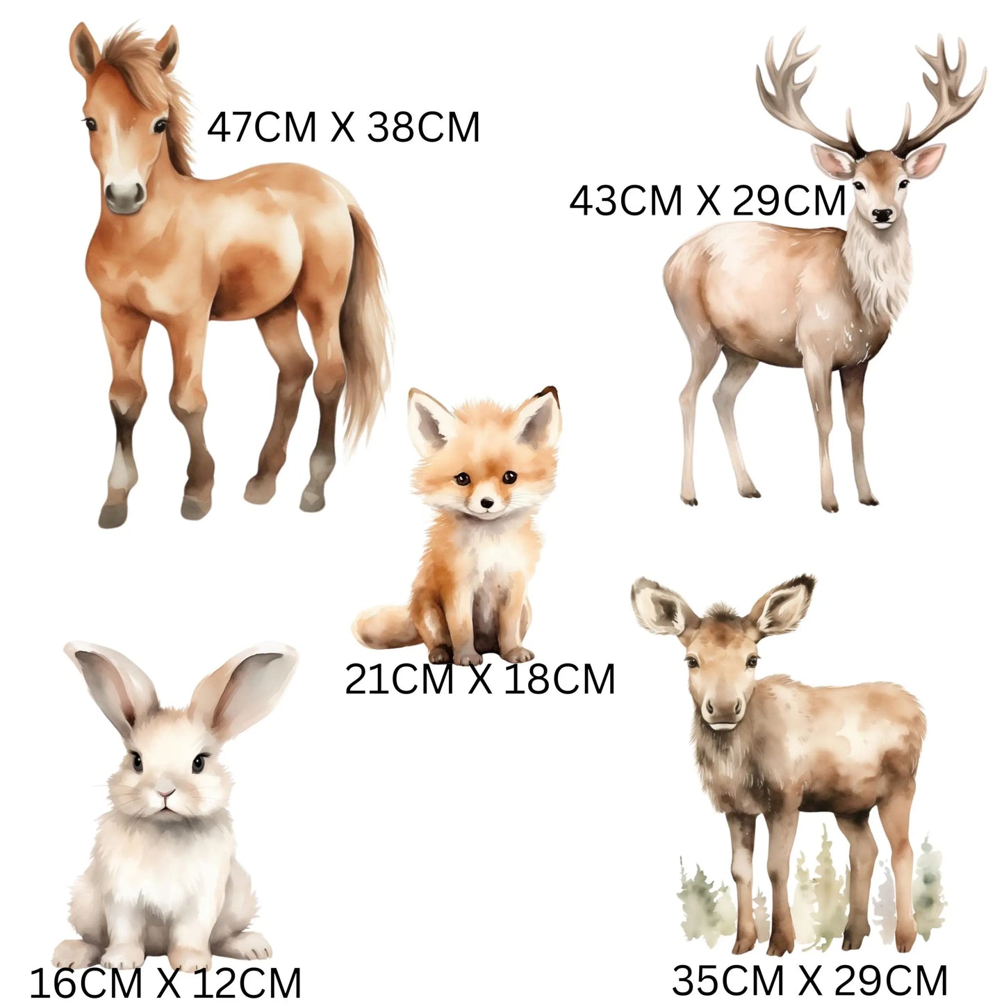 Woodland Nursery Wall Stickers