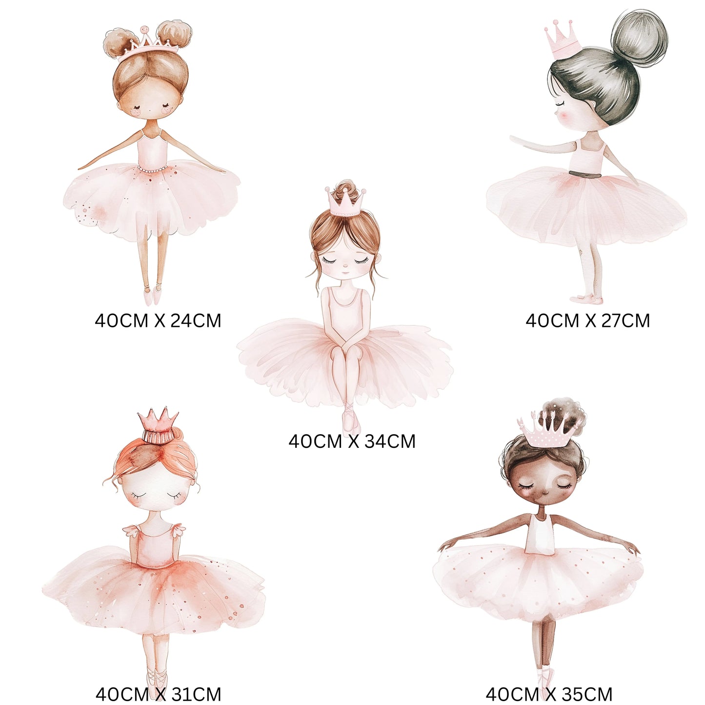Ballerina Wall Stickers