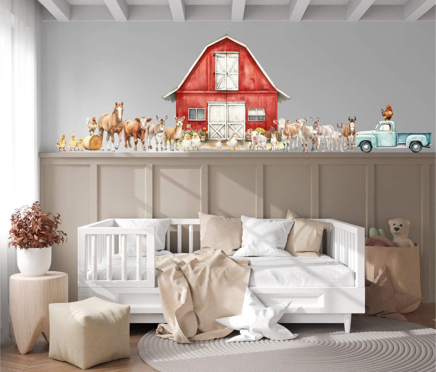 Farm Animal Wall Stickers