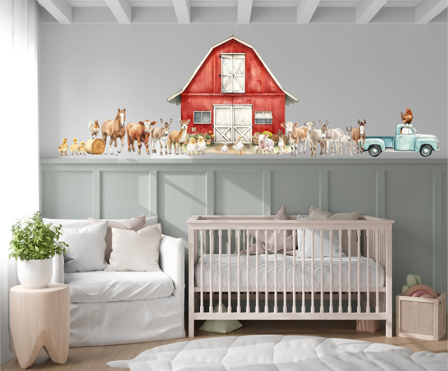 Farm Animal Wall Stickers