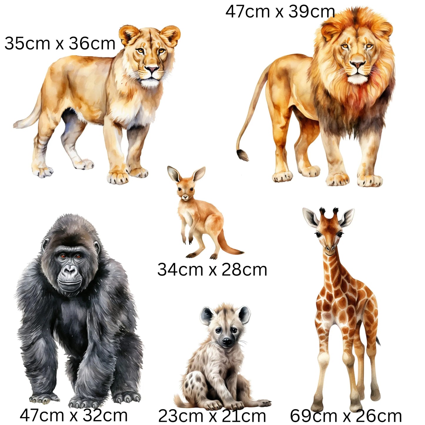 Safari Wall Stickers