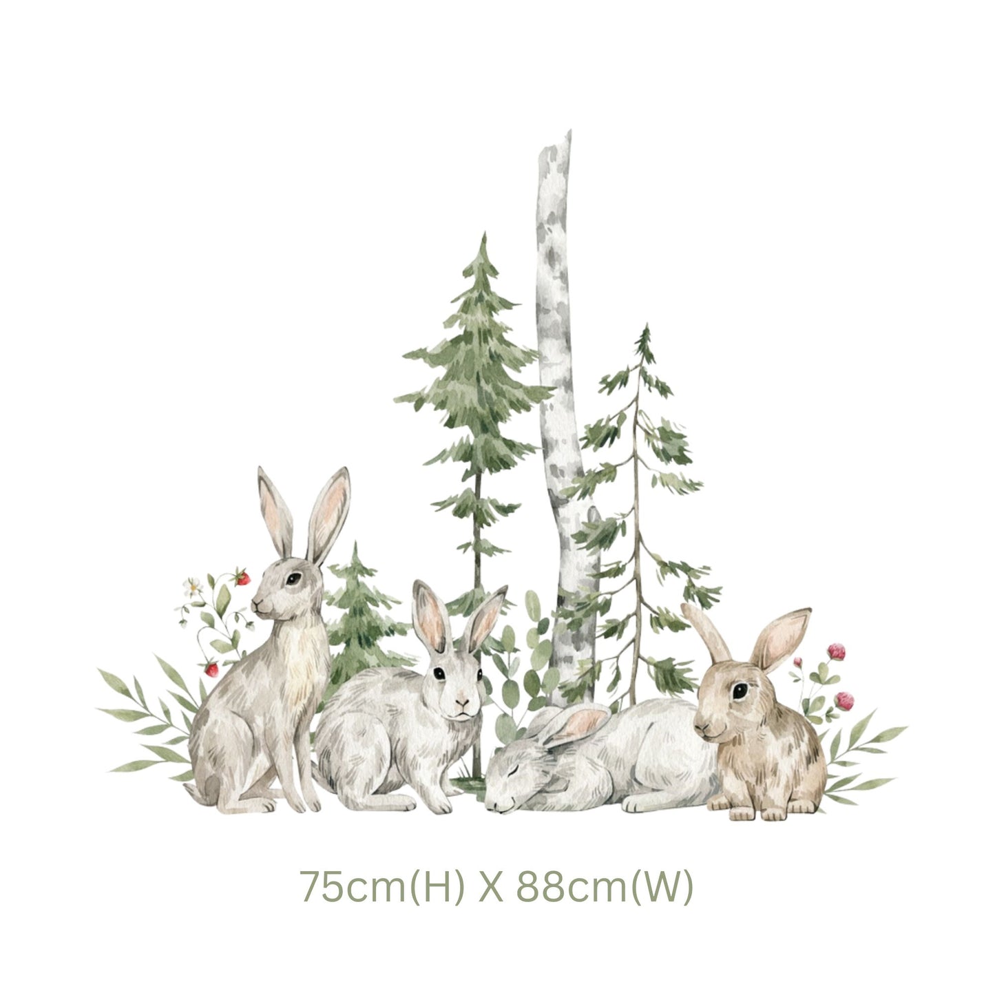 Woodland Nursery Wall Stickers