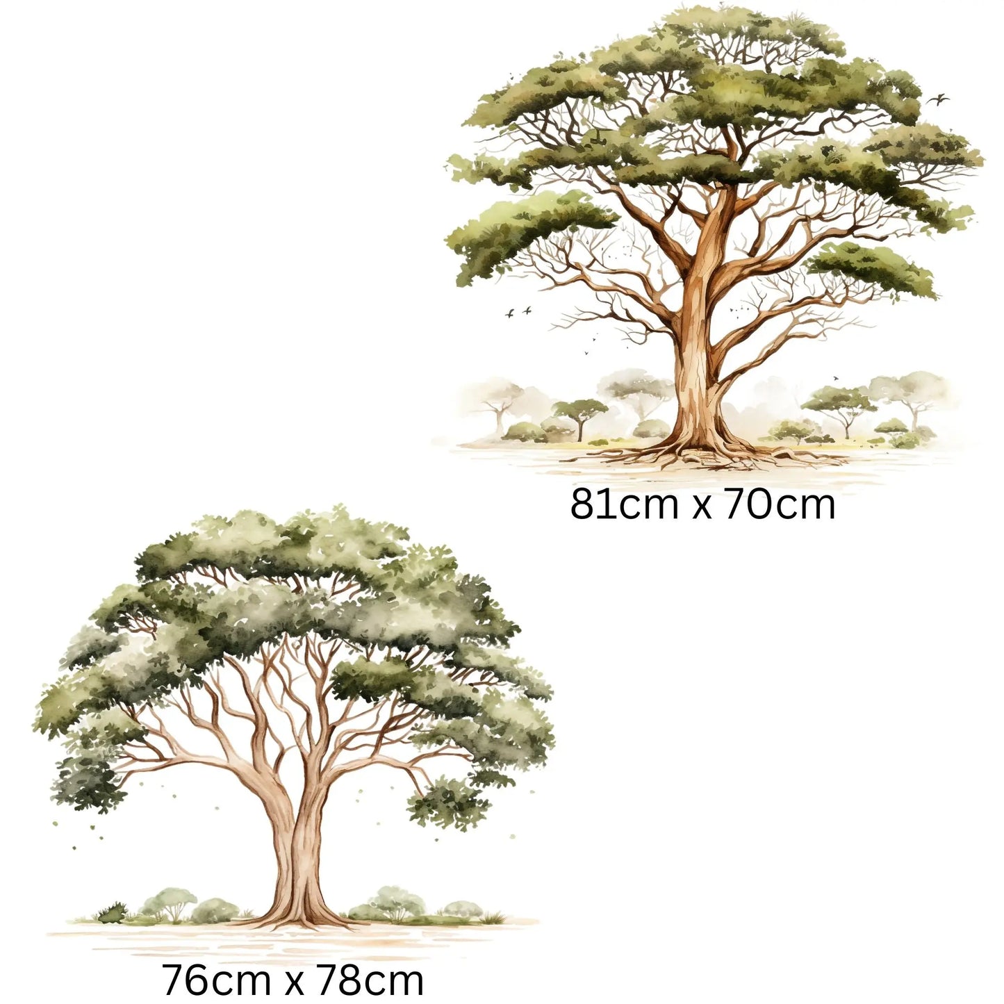 Safari Nursery Wall Stickers