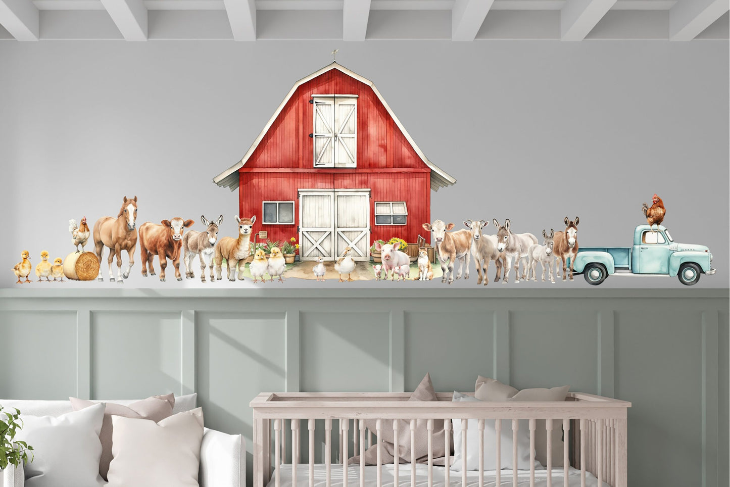 Farm Animal Wall Stickers