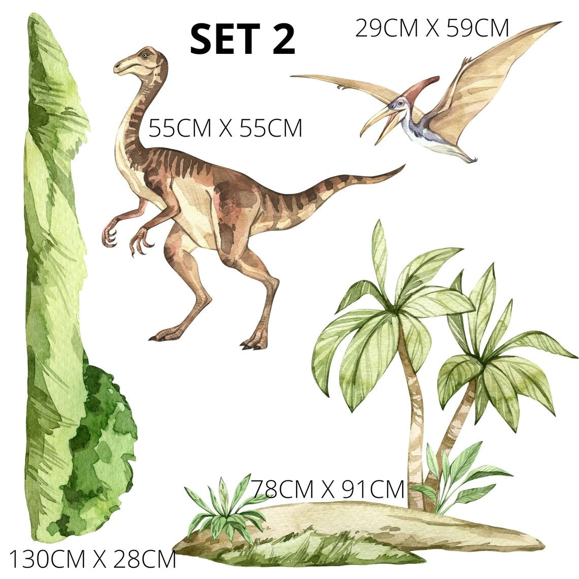 Dinosaur Wall Stickers