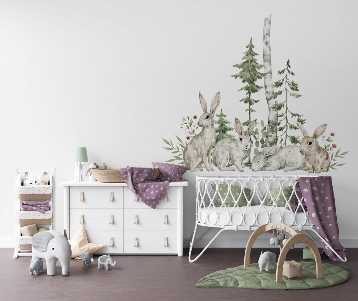Woodland Nursery Wall Stickers