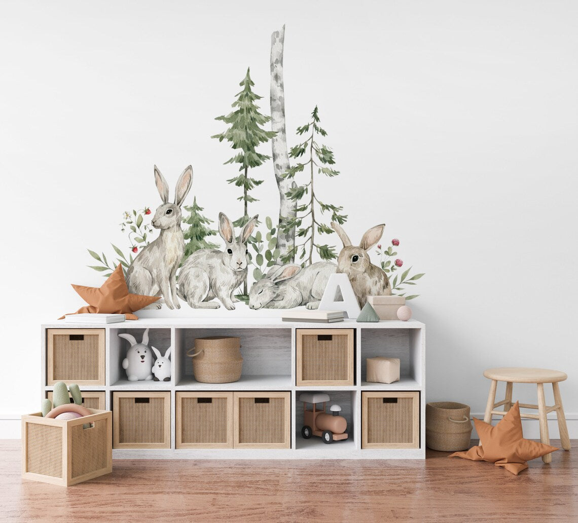 Woodland Nursery Wall Stickers