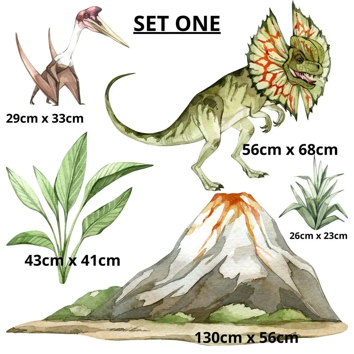 Dinosaur Wall Stickers