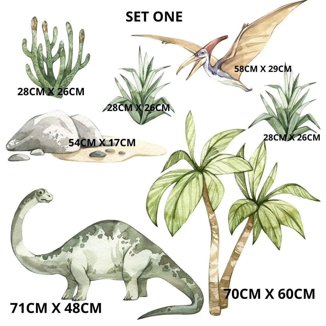 Dinosaur Wall Stickers