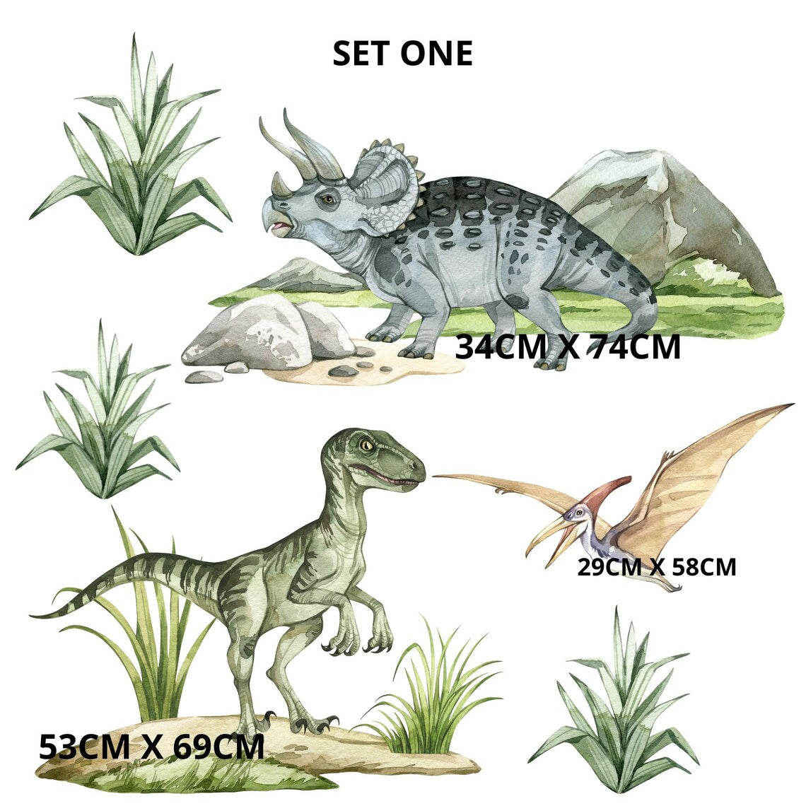 Dinosaur Wall Stickers