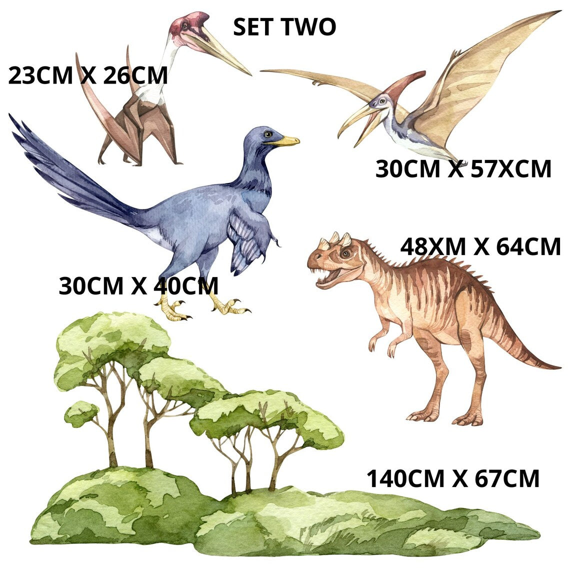 Dinosaur Wall Stickers