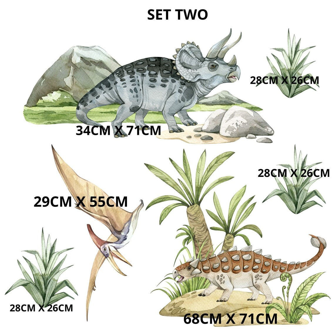 Dinosaur Wall Stickers