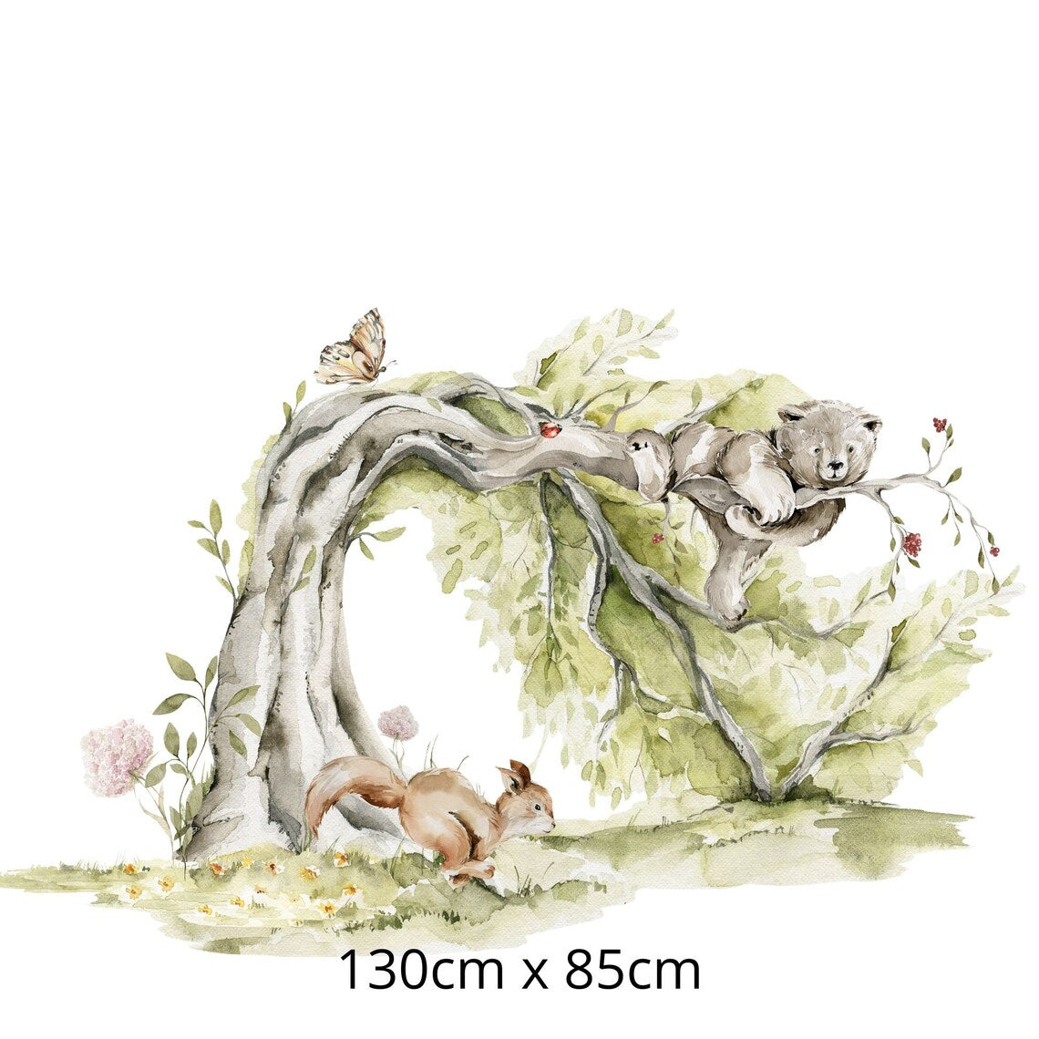Woodland Nursery Wall Stickers