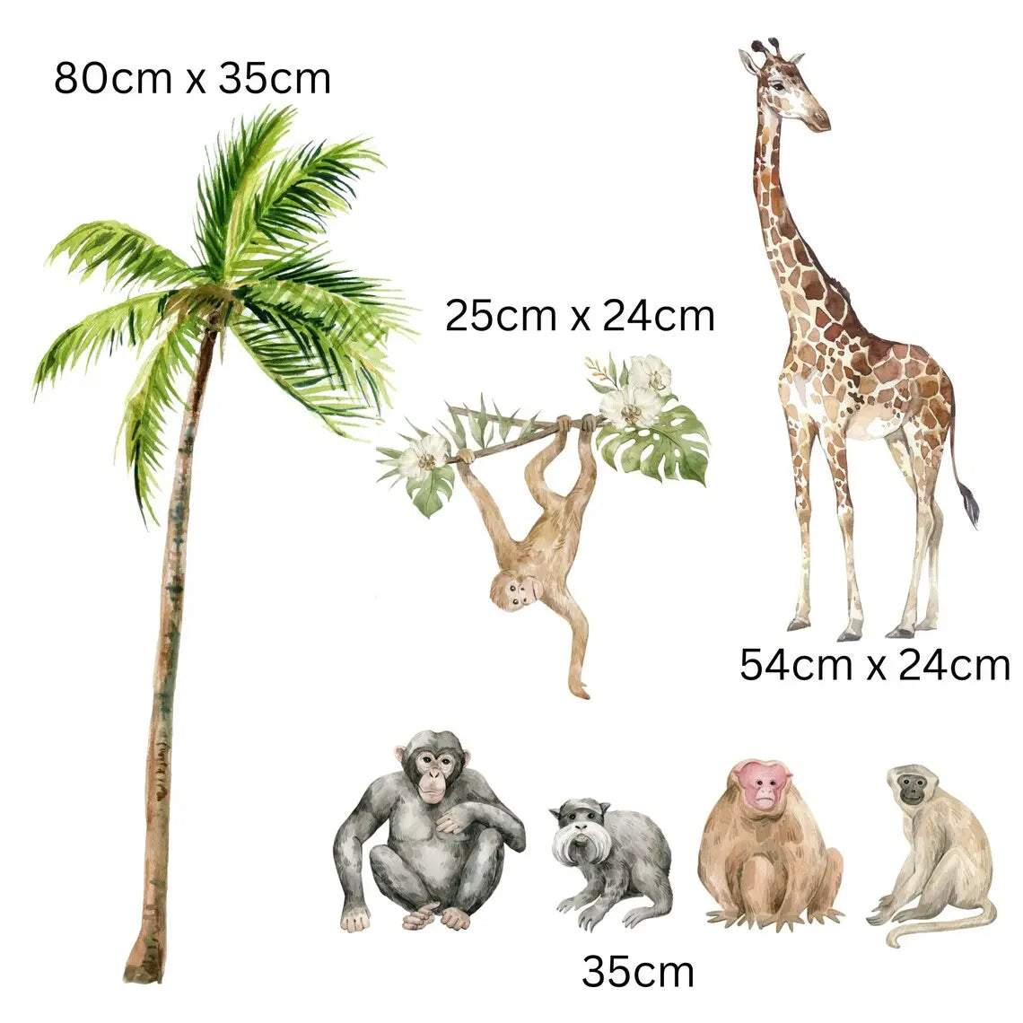 Safari Wall Stickers