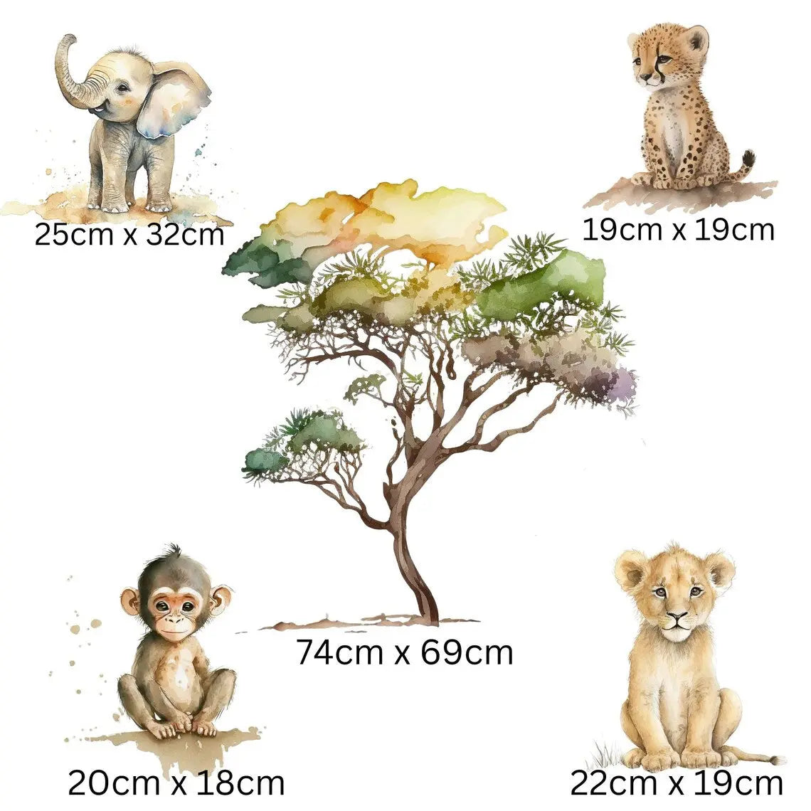 Safari Wall Stickers