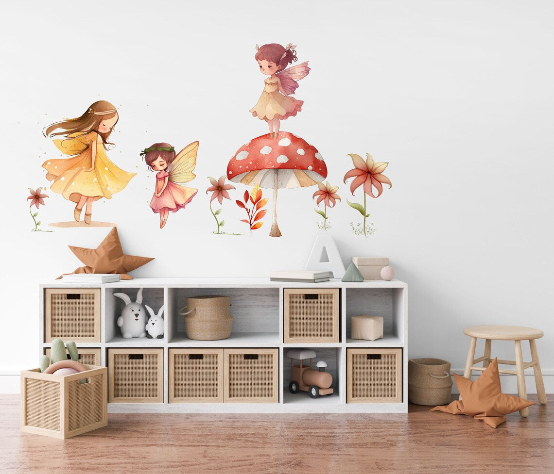 Fairy Nursery Wall Stickers