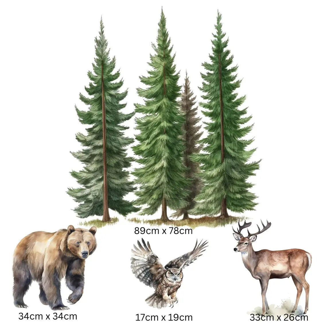 Woodland Wall Decals