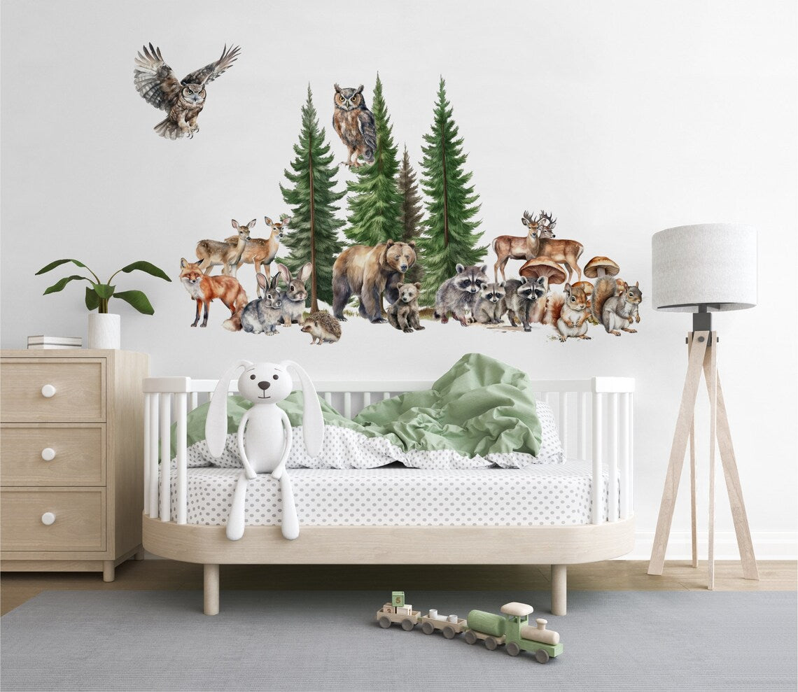 Woodland Wall Decals