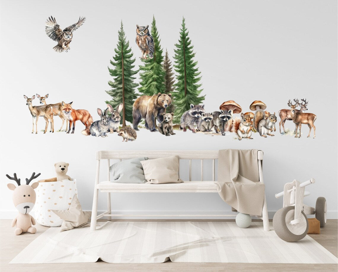 Woodland Wall Decals