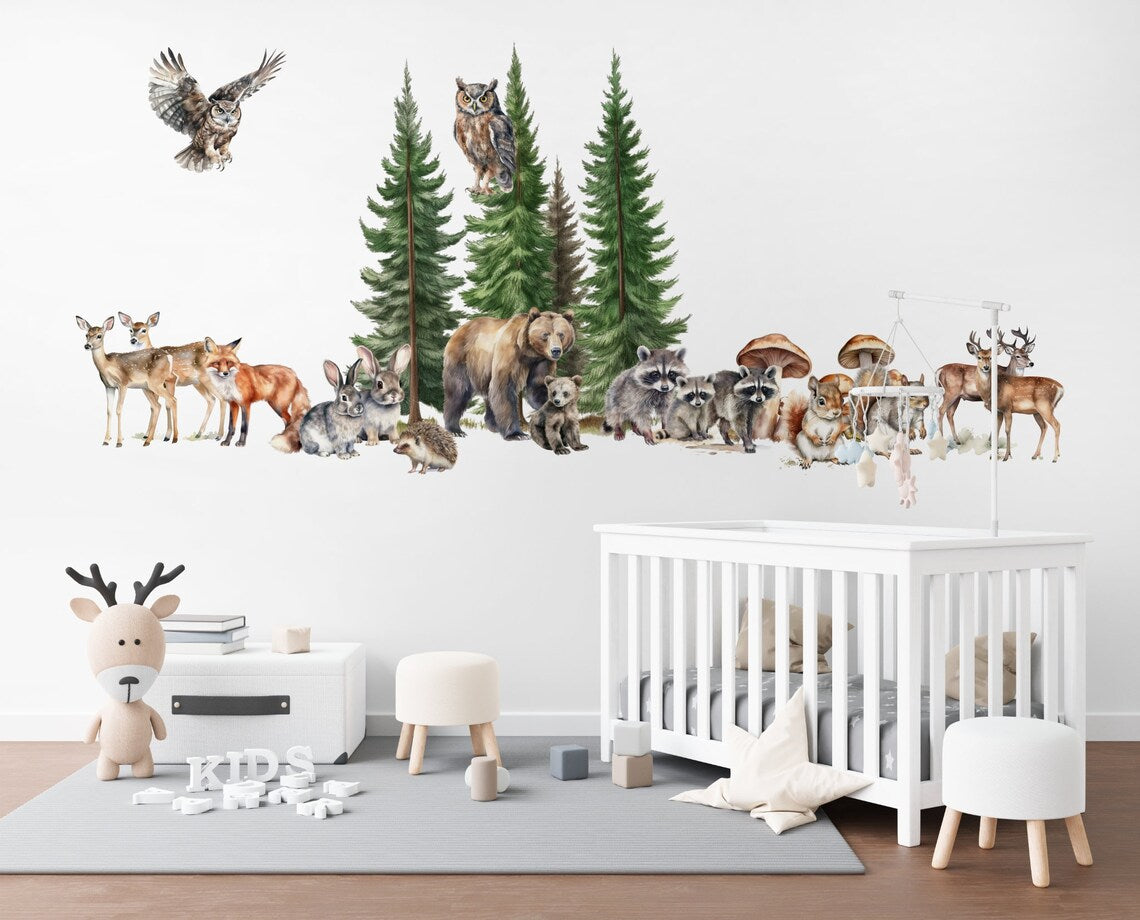 Woodland Wall Decals