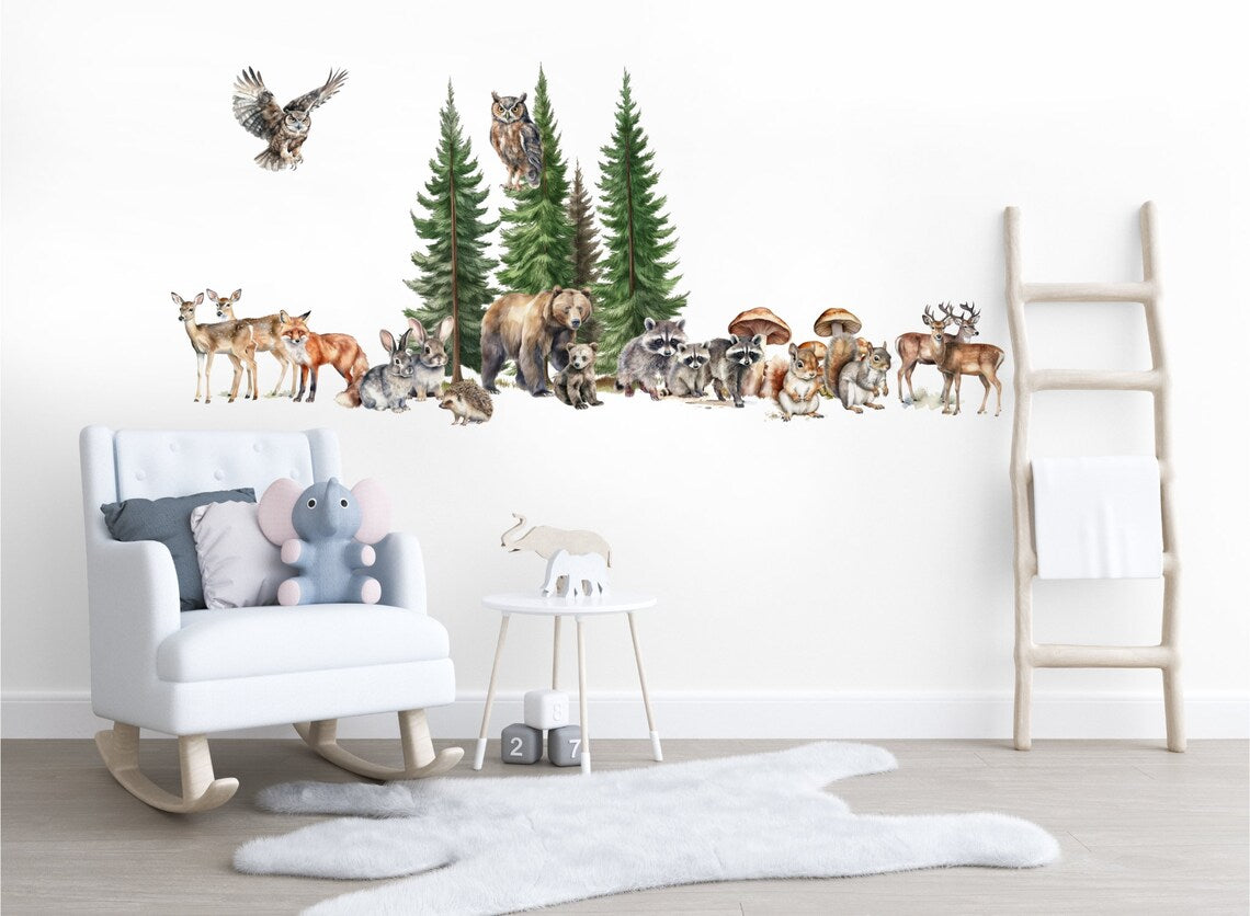 Woodland Wall Decals