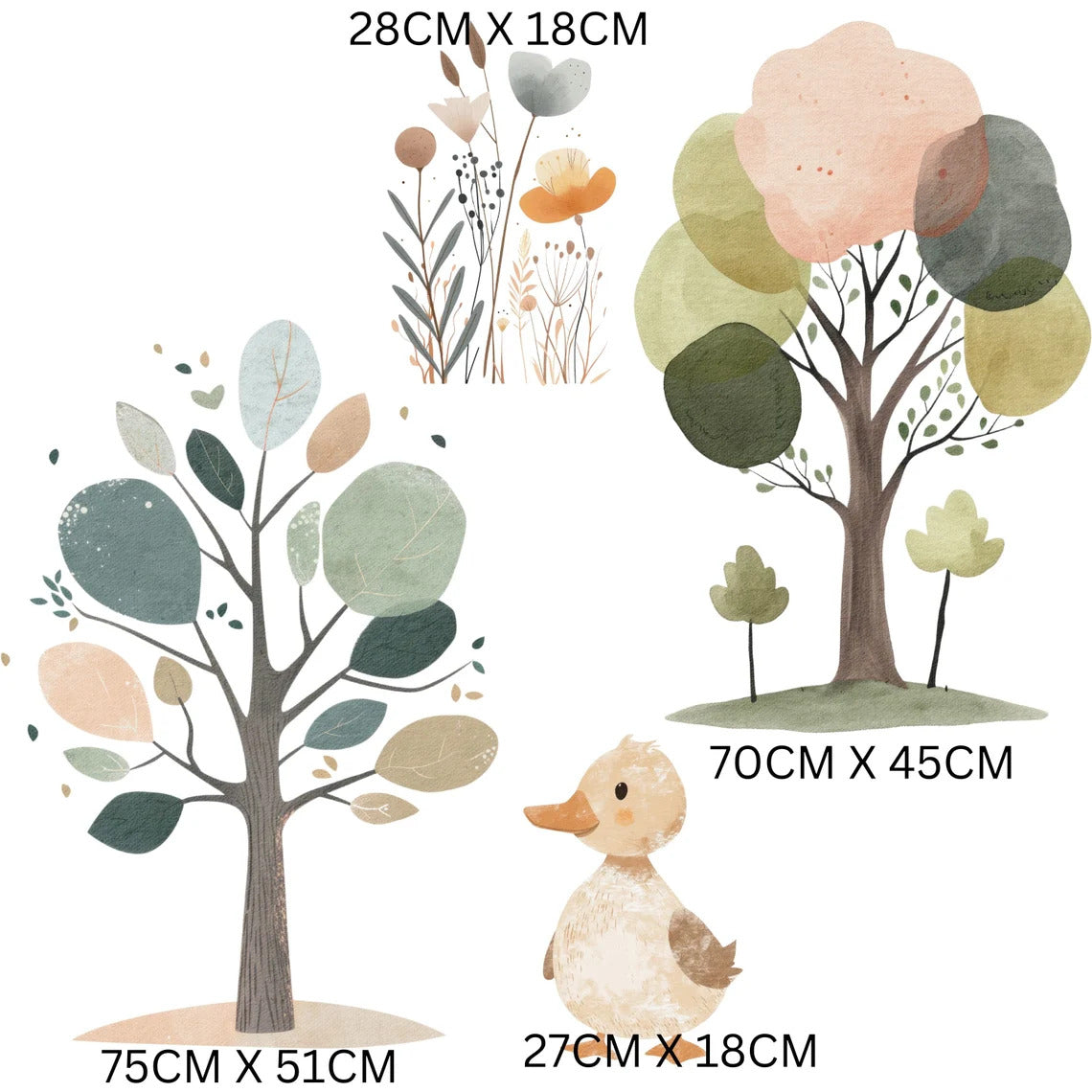 Farm Animal Wall Stickers