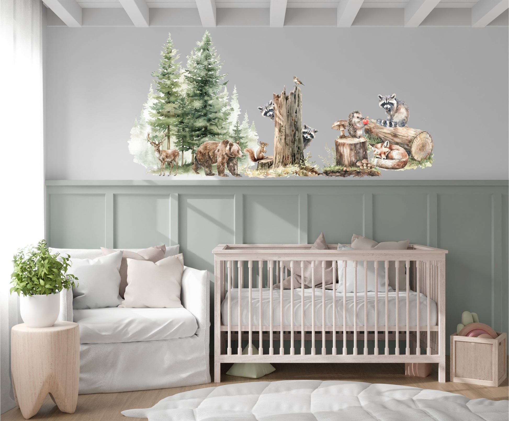 Woodland Nursery Wall Stickers