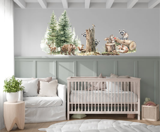 Woodland Nursery Wall Stickers