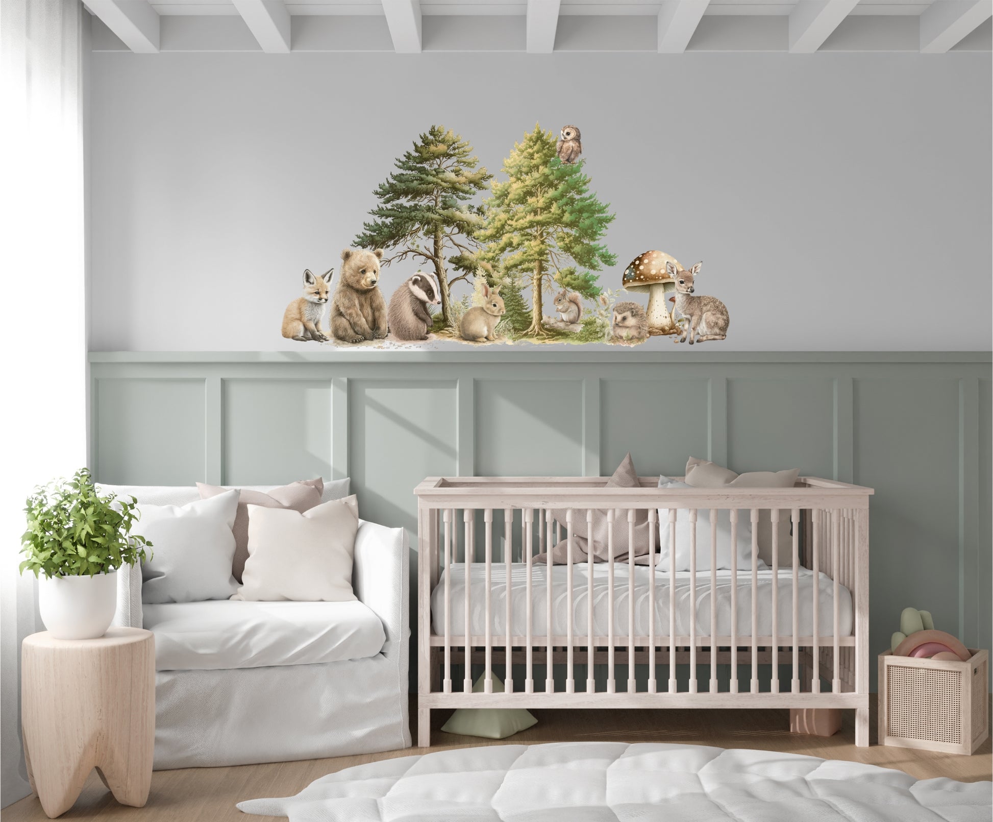 Woodland Nursery Wall Stickers