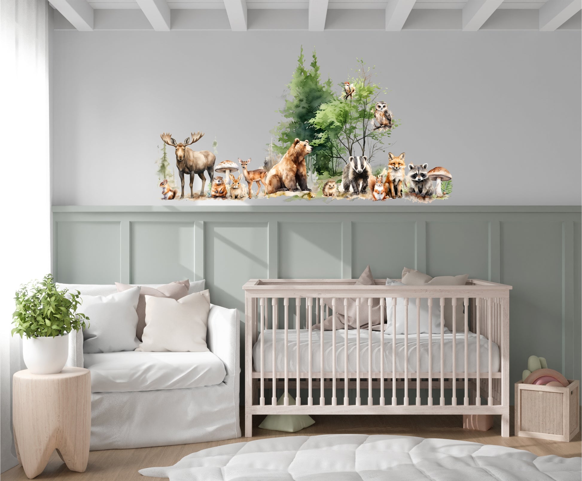 Woodland Nursery Wall Stickers