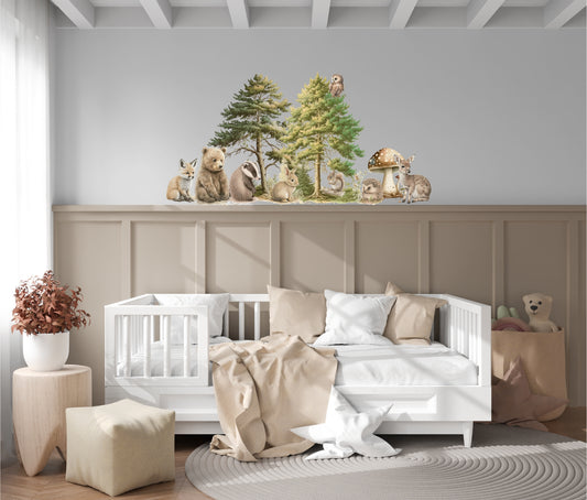 Woodland Nursery Wall Stickers