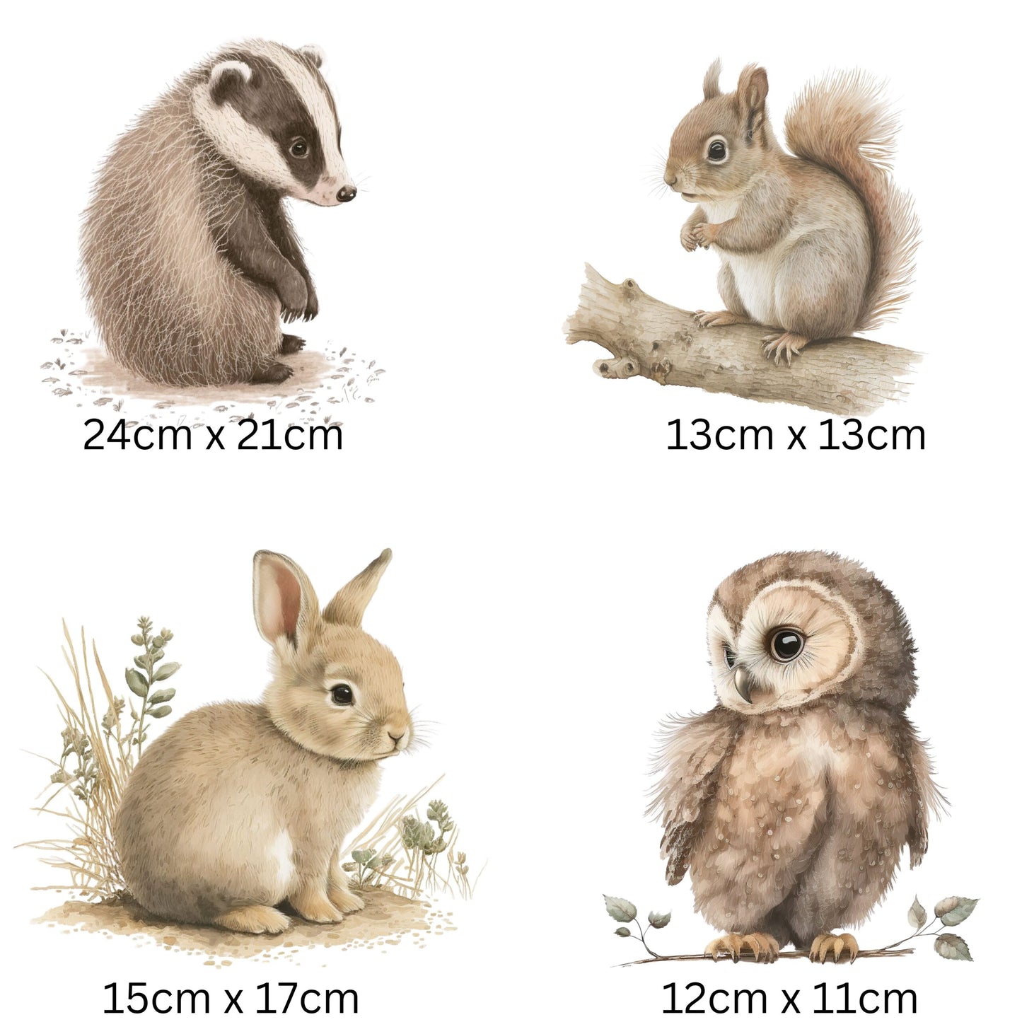Woodland Nursery Wall Stickers