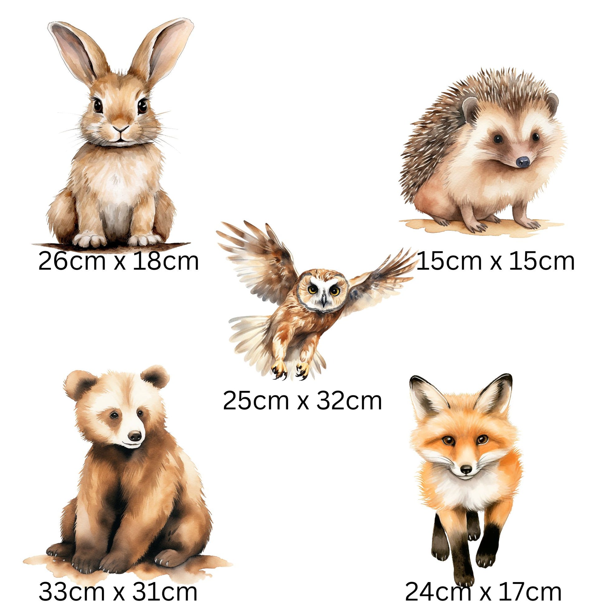 Woodland Nursery Wall Stickers