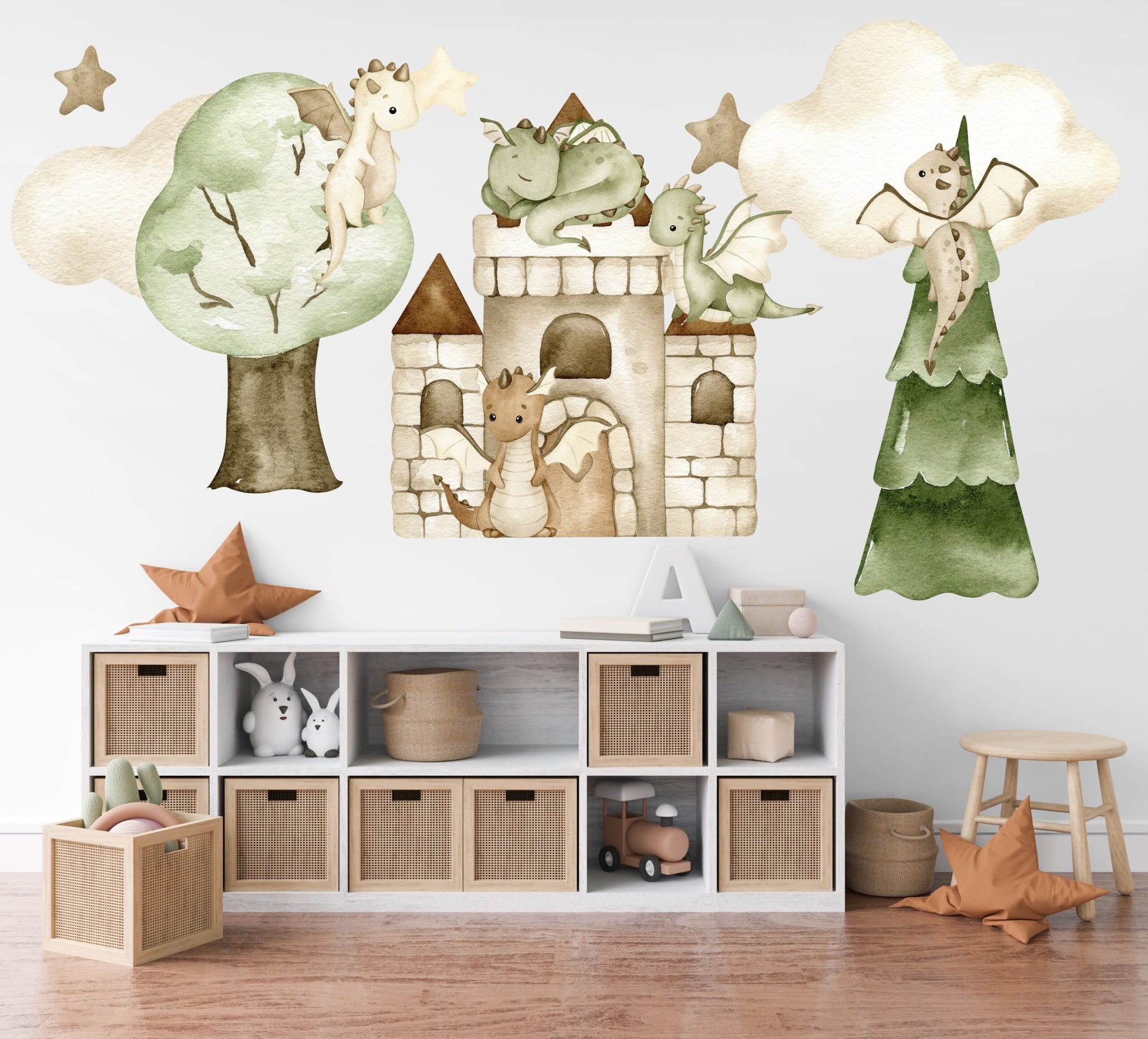 Dragon Nursery Wall Stickers