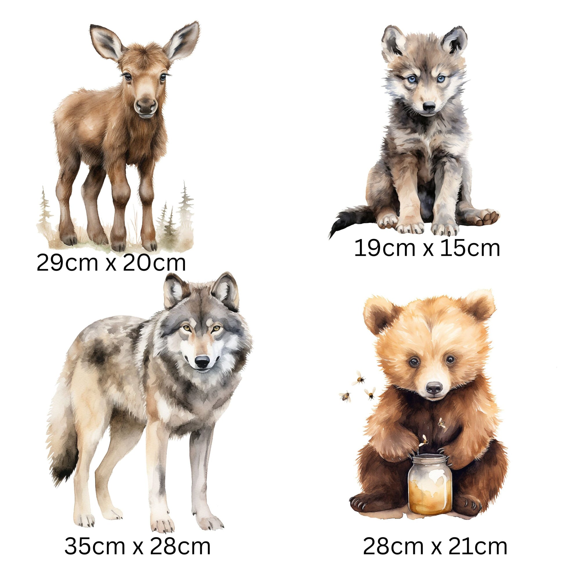 Woodland Nursery Wall Stickers
