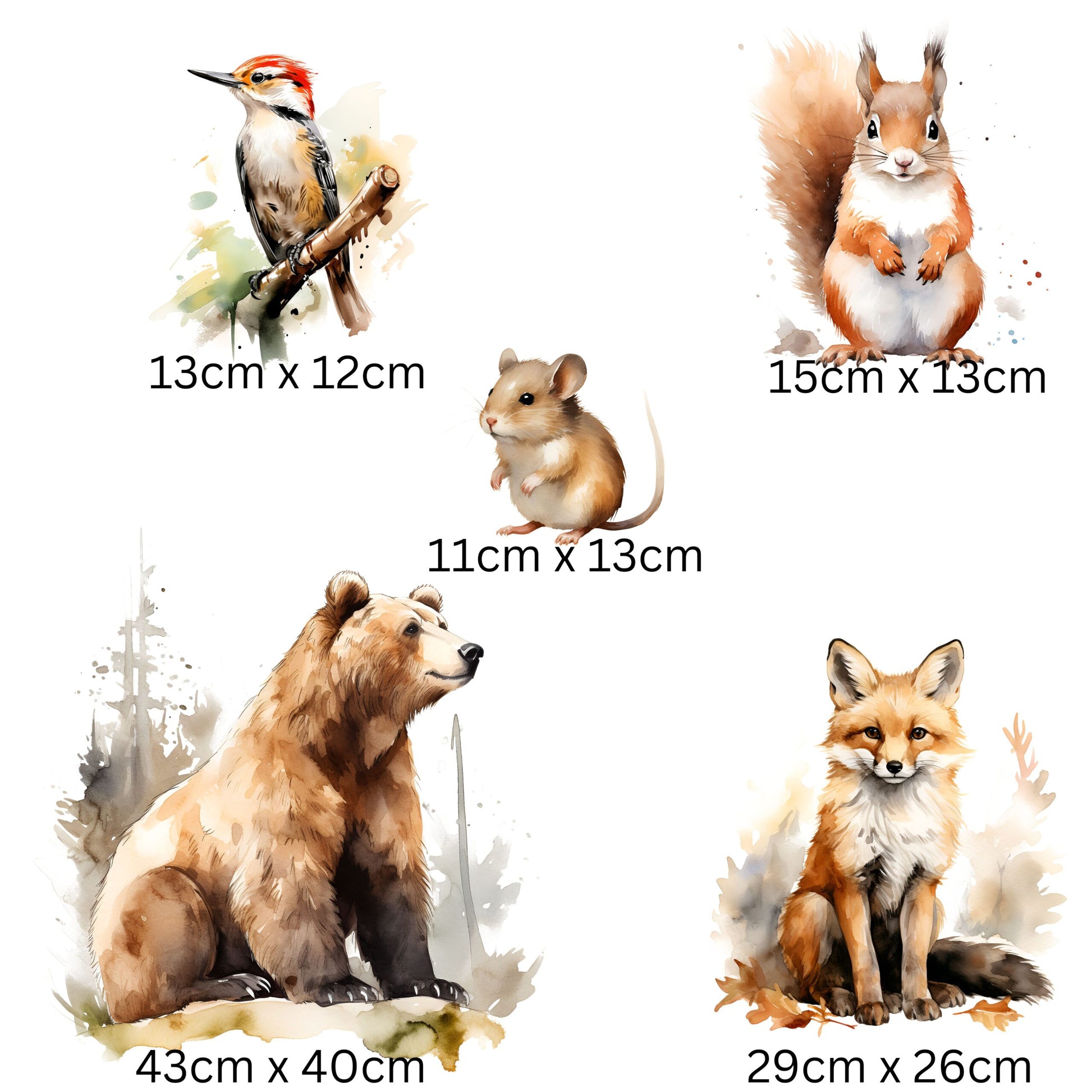 Woodland Nursery Wall Stickers