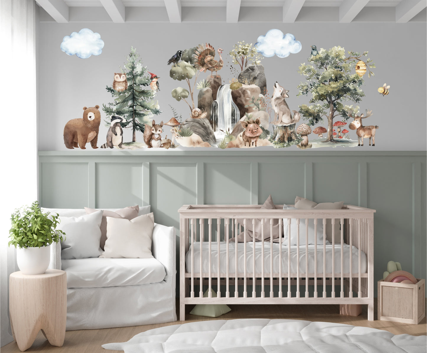 Woodland Nursery Wall Stickers