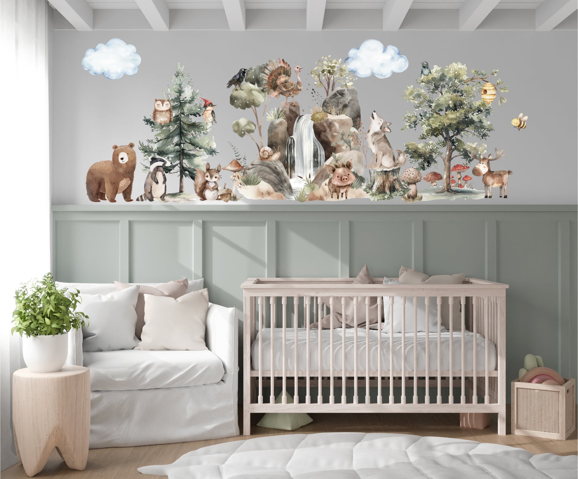 Woodland Nursery Wall Stickers