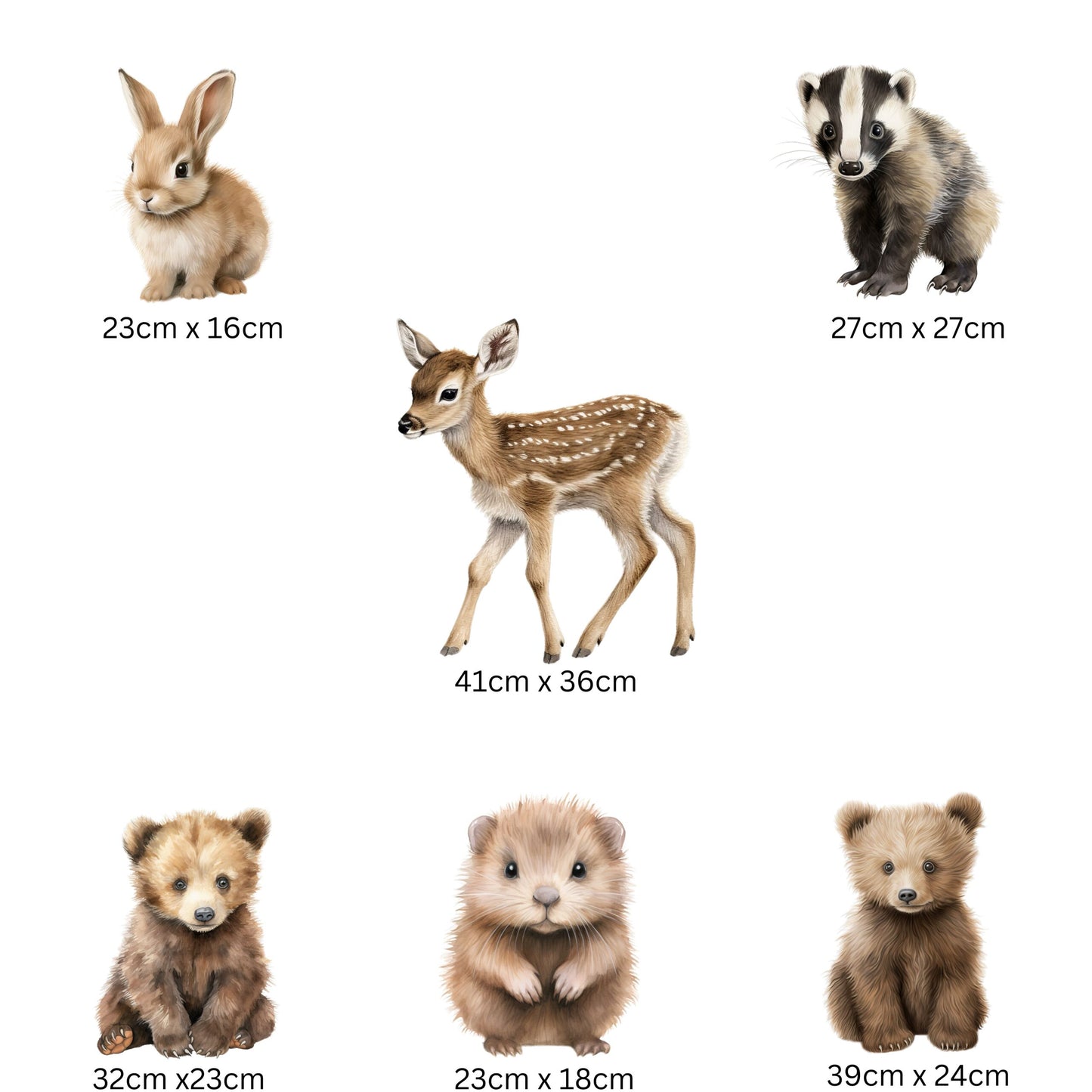 Woodland Nursery Wall Stickers