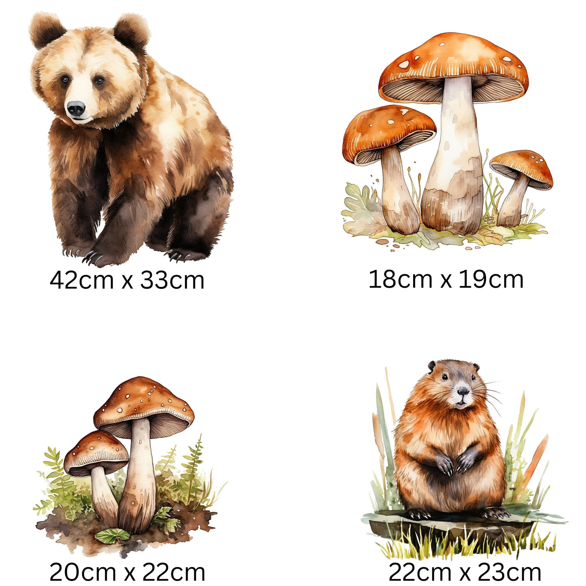 Woodland Nursery Wall Stickers