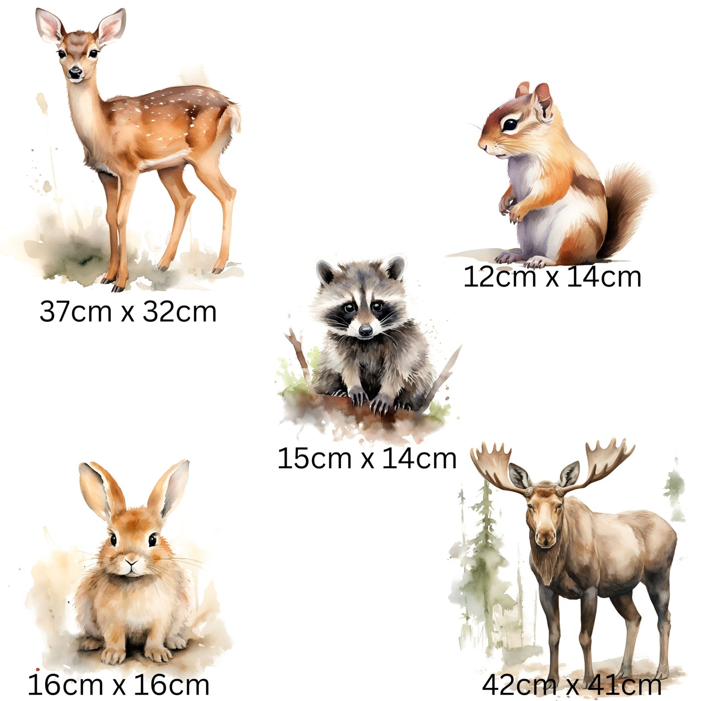 Woodland Nursery Wall Stickers