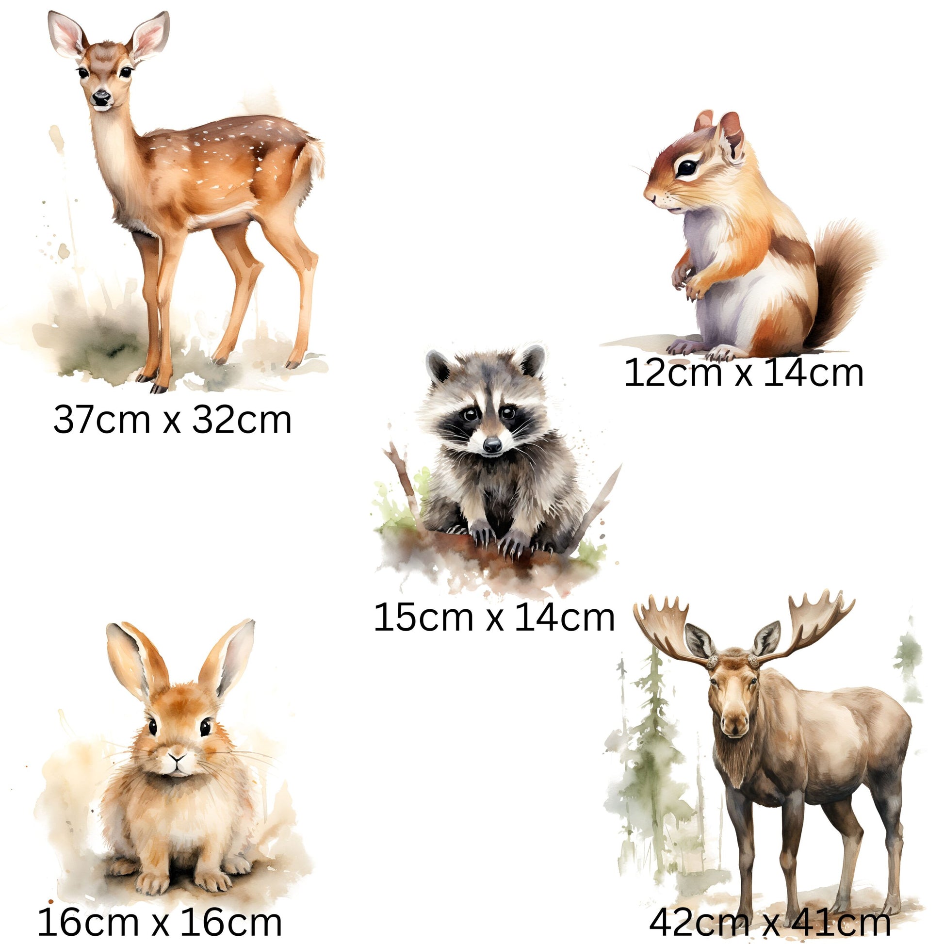 Woodland Nursery Wall Stickers