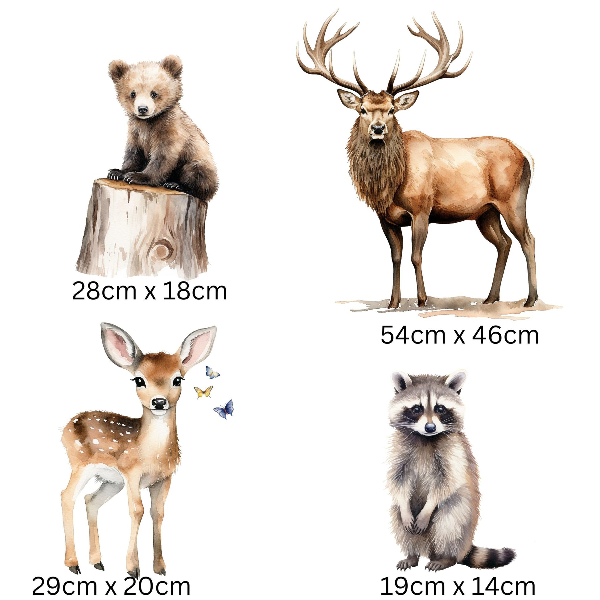 Woodland Nursery Wall Stickers