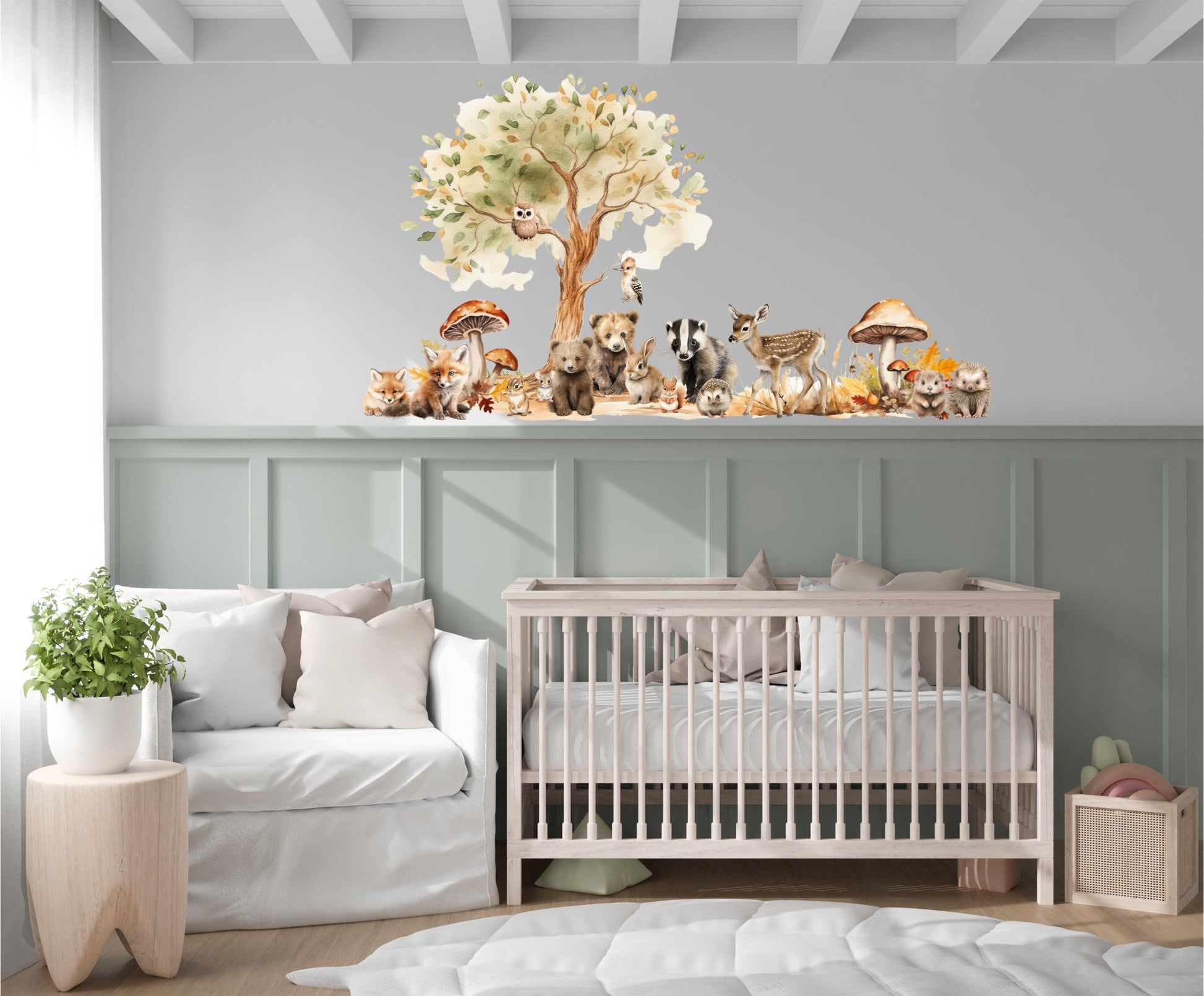 Woodland Nursery Wall Stickers